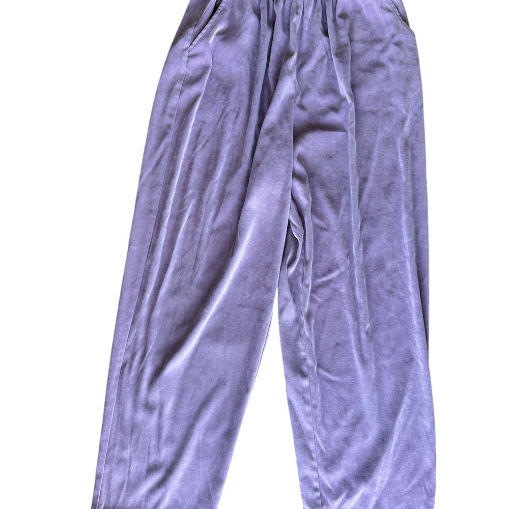 Women’s Teddi Lavender Suede Pants